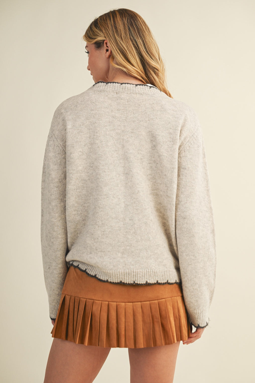 Cowboy Hat & Boots Graphic Sweater