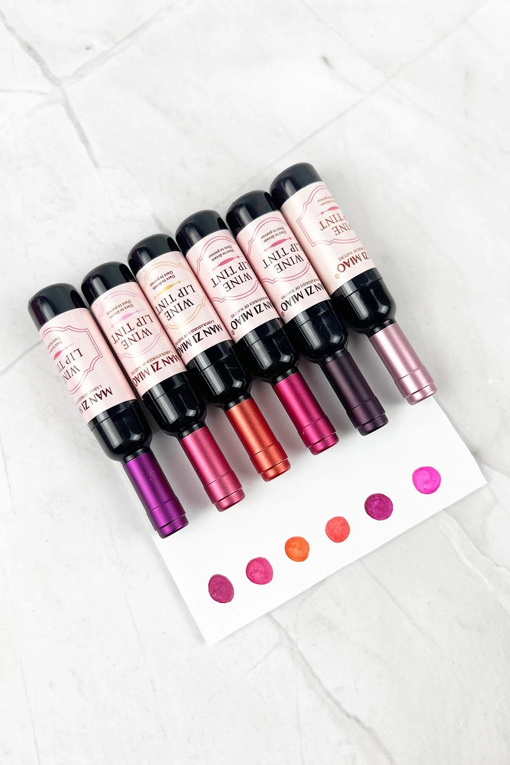 Mini Wine Bottle Waterproof Lip Tint