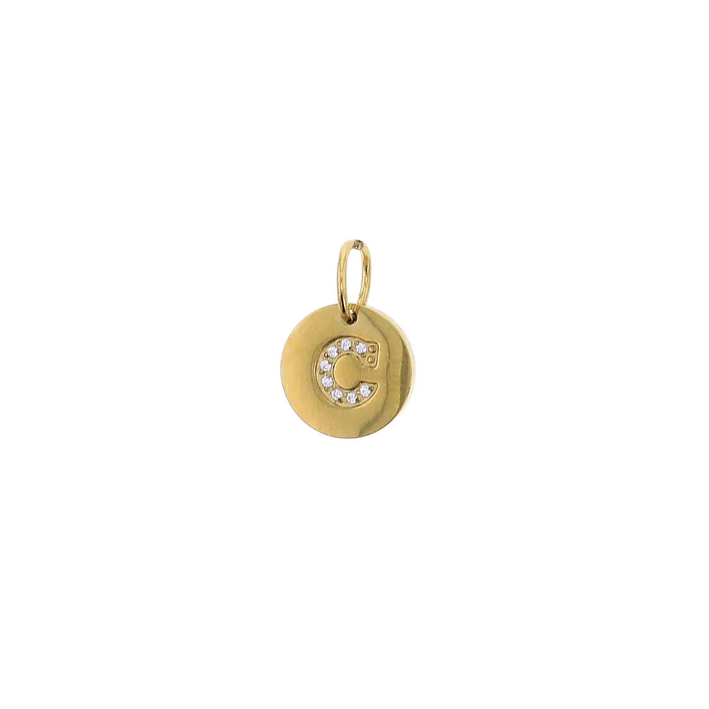 Cubic Zirconia Initial Charm