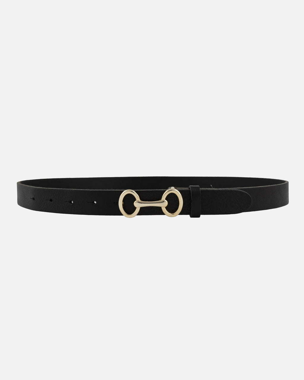 Carel Horse-Bit Leather Belt