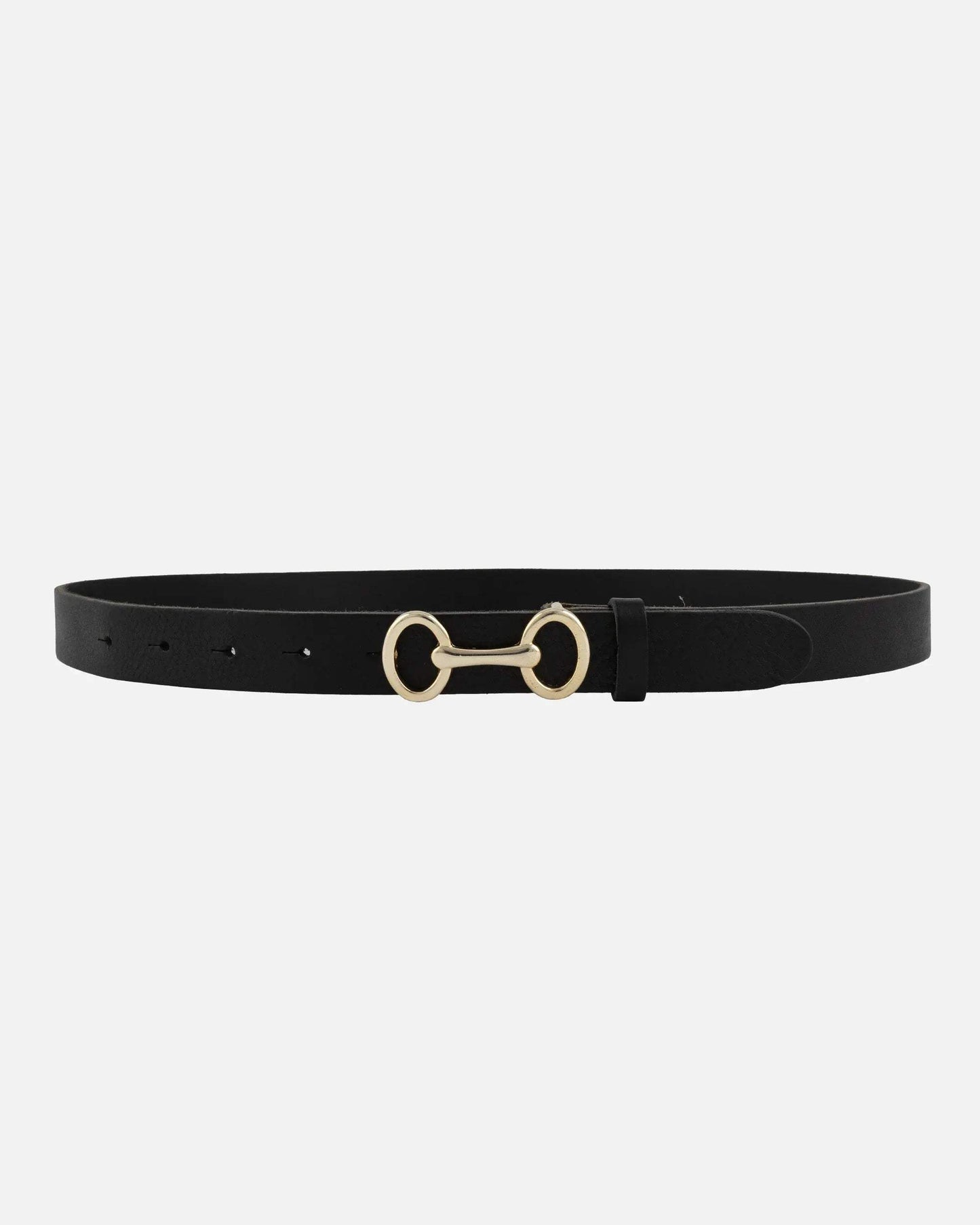 Carel Horse-Bit Leather Belt