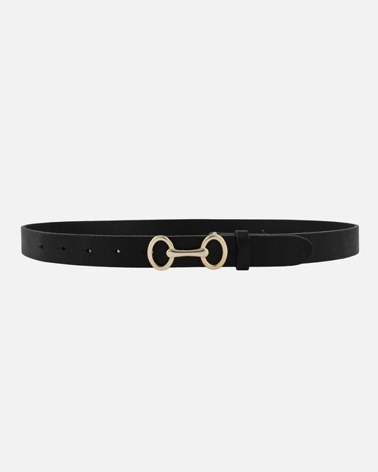 Carel Horse-Bit Leather Belt