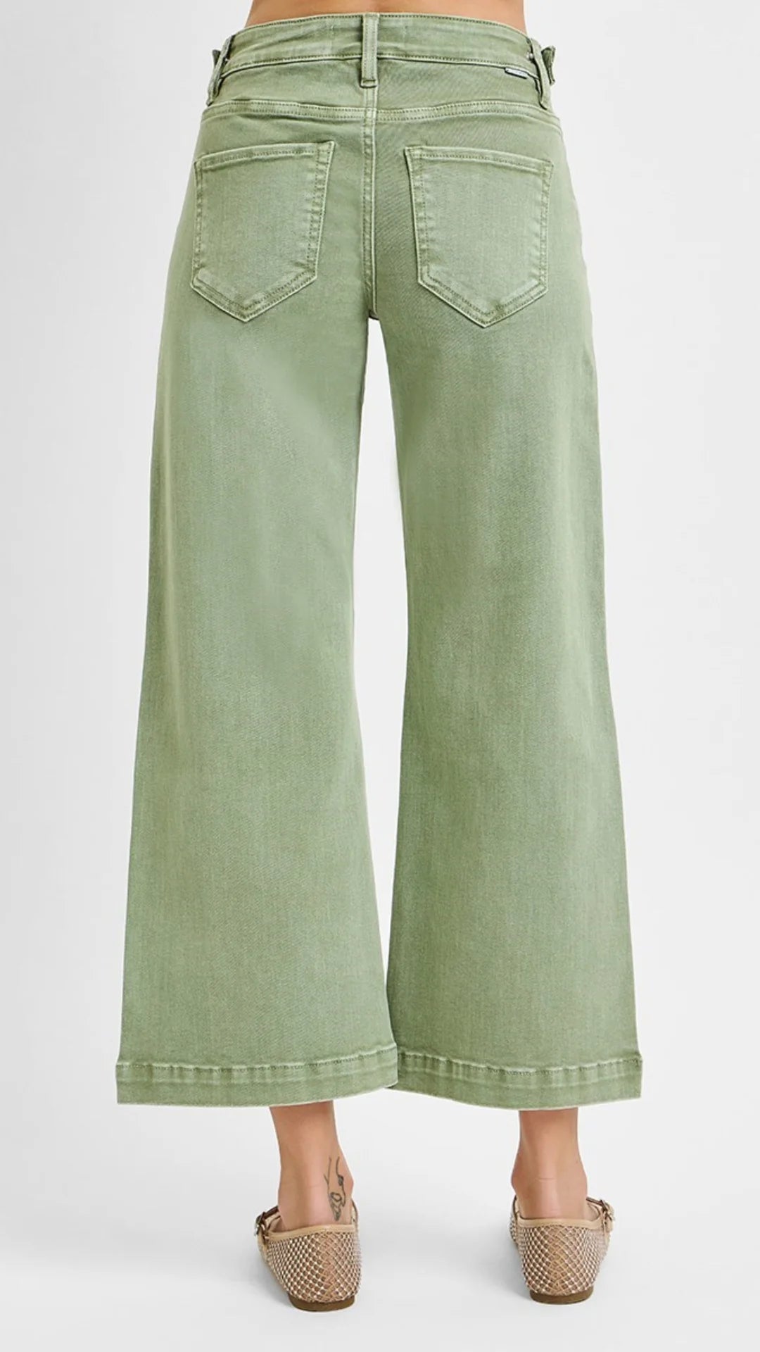 PLUS SIZE | Petal Mid Rise Adjustable Waist Jeans | Risen Jeans