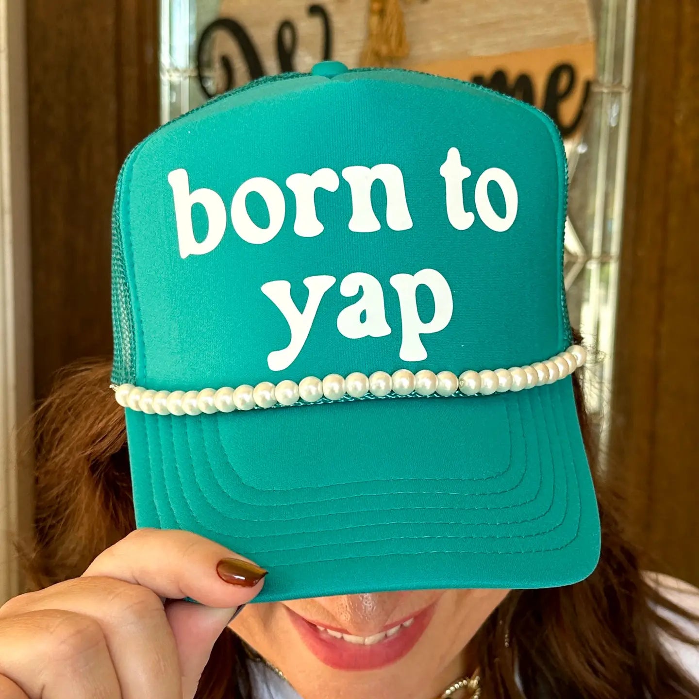 'Born To Yap' Trucker Hat