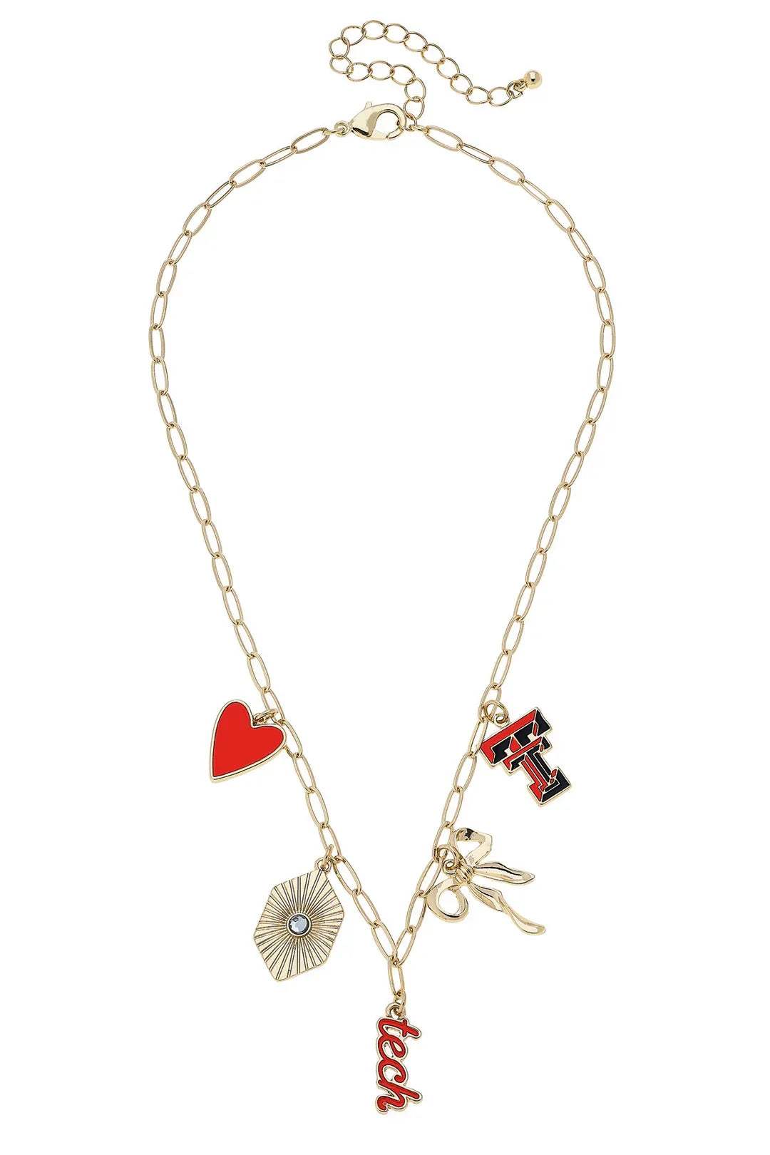 College Paper Clip Charm Collector Necklace