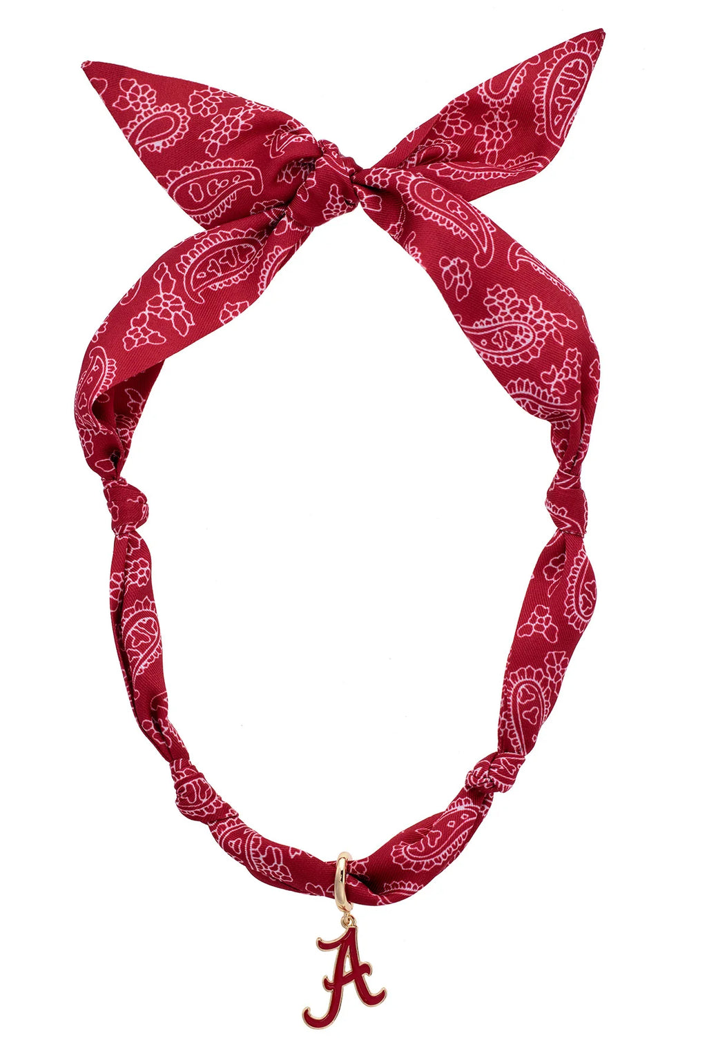 College Logo Bandana Scarf Necklace