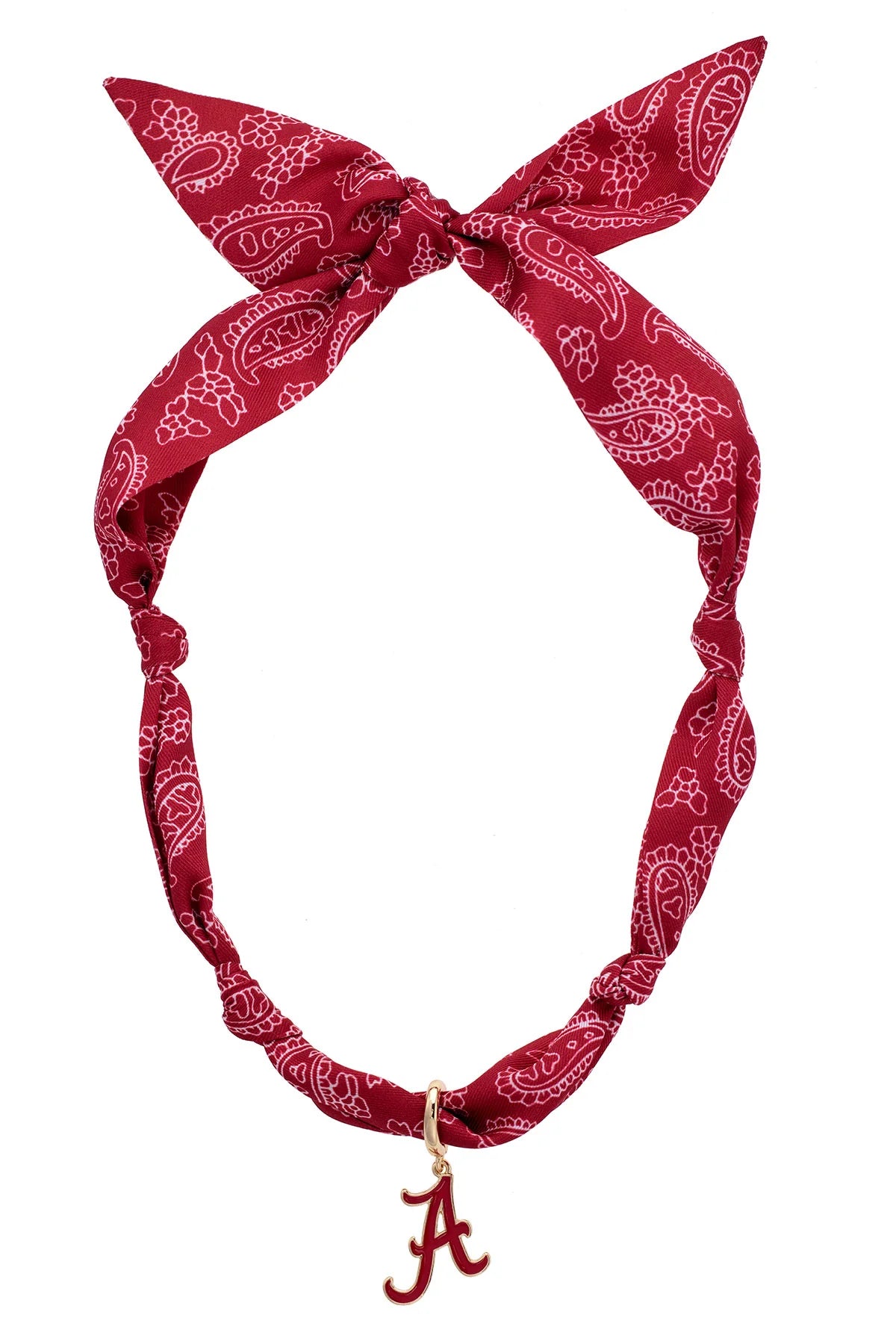 College Logo Bandana Scarf Necklace