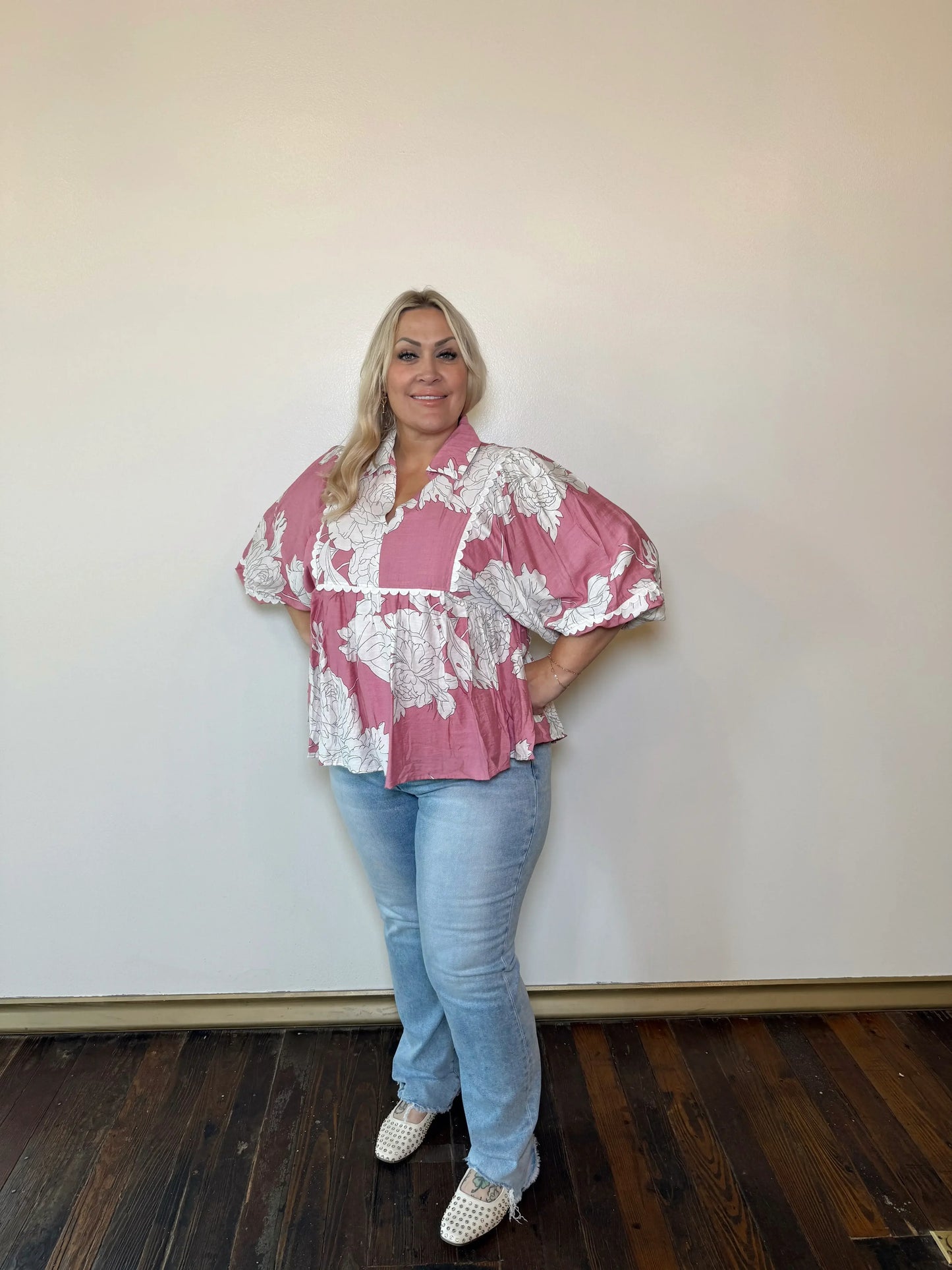 Tummy Control High Rise Straight Jeans | Risen Jeans | PLUS SIZE AVAILABLE