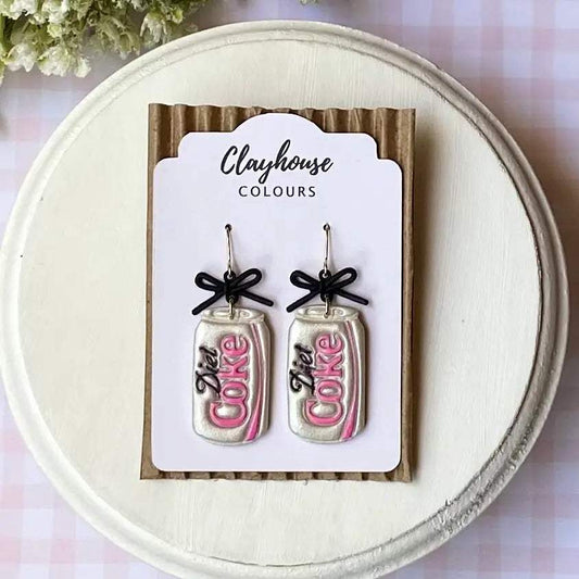 Diet Coke Earrings