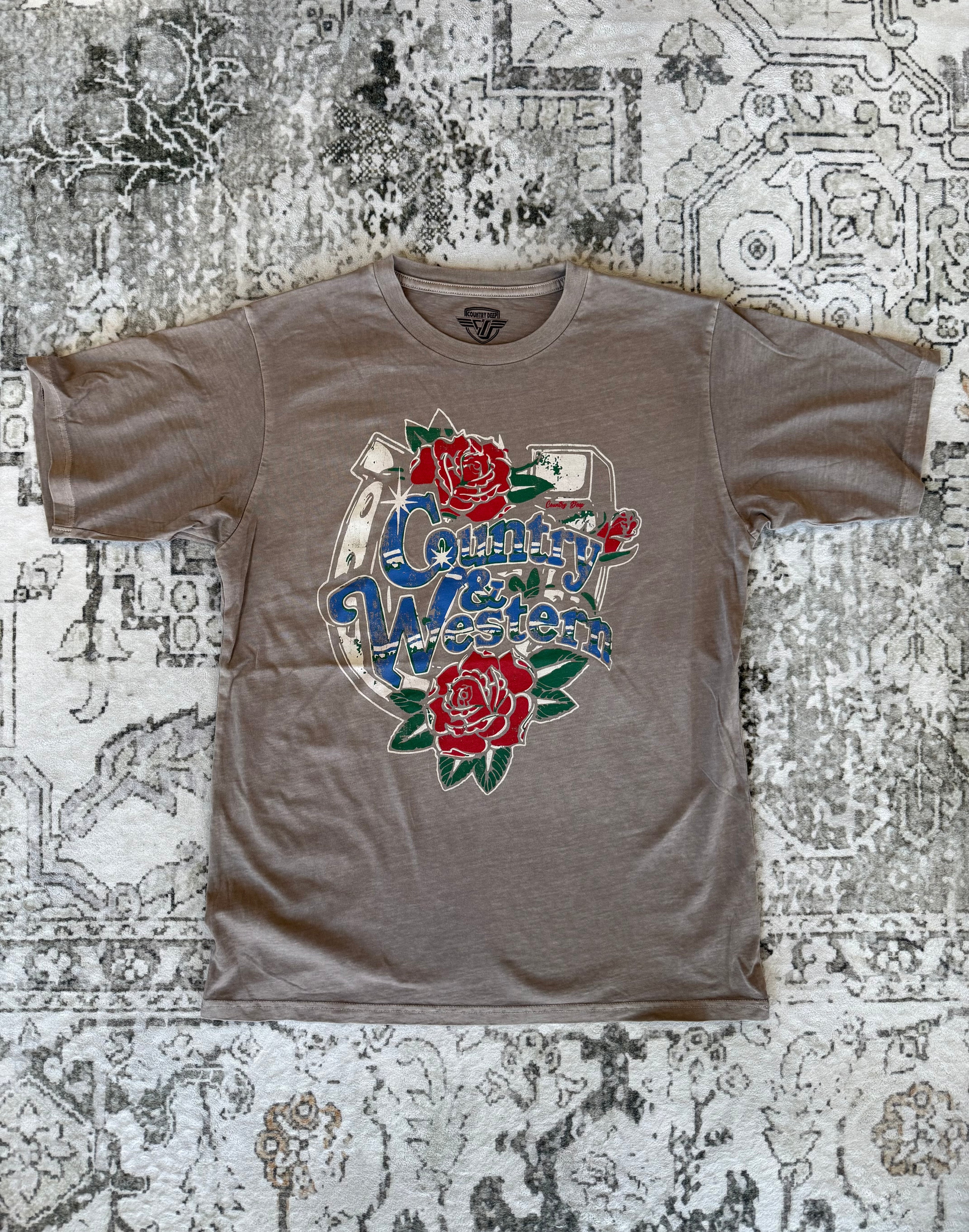Western Relaxed Tee  | PLUS SIZE AVAILABLE