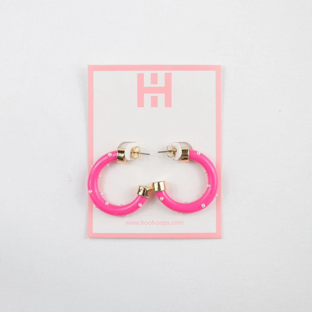 Hypoallergenic Small Acrylic Hoops