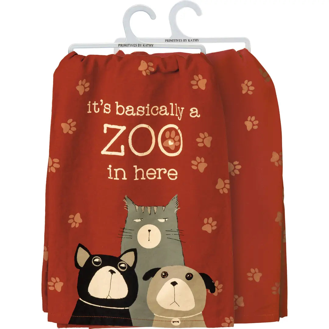 Dog Kitchen Tea Towel