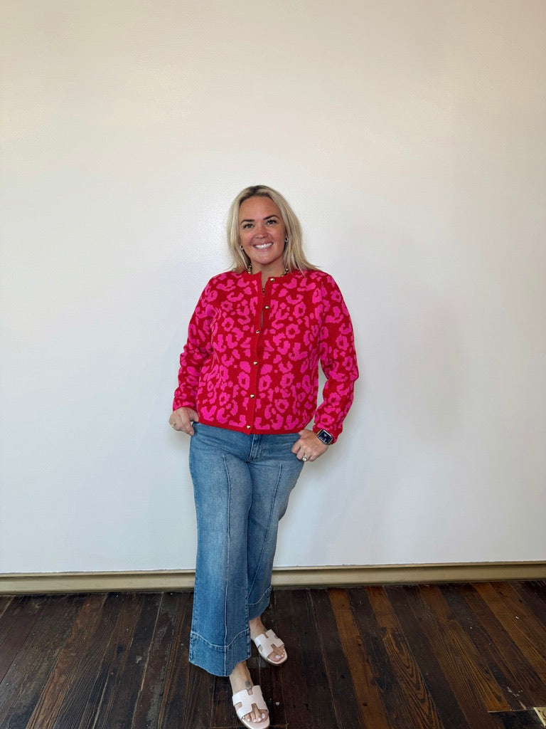 Lume Leopard Cardigan