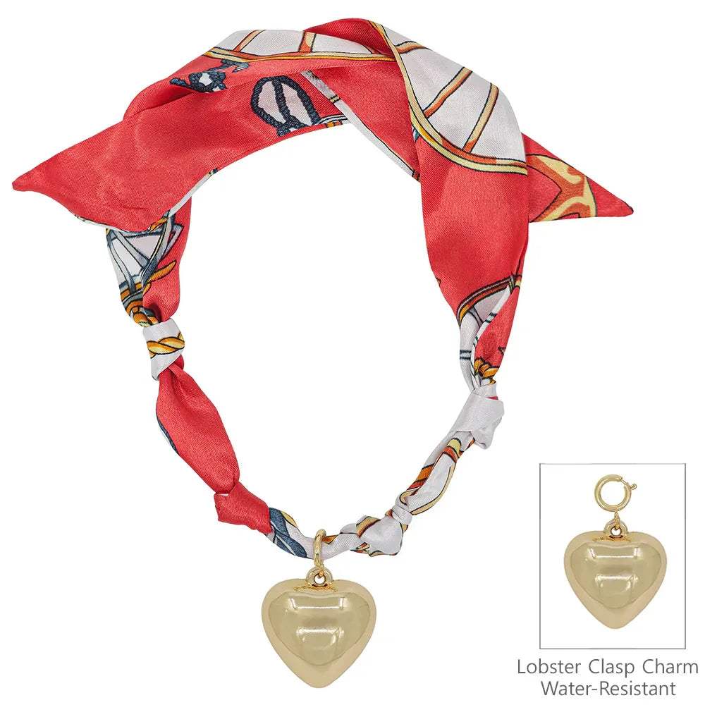 Kandyce Scarf Puffy Heart