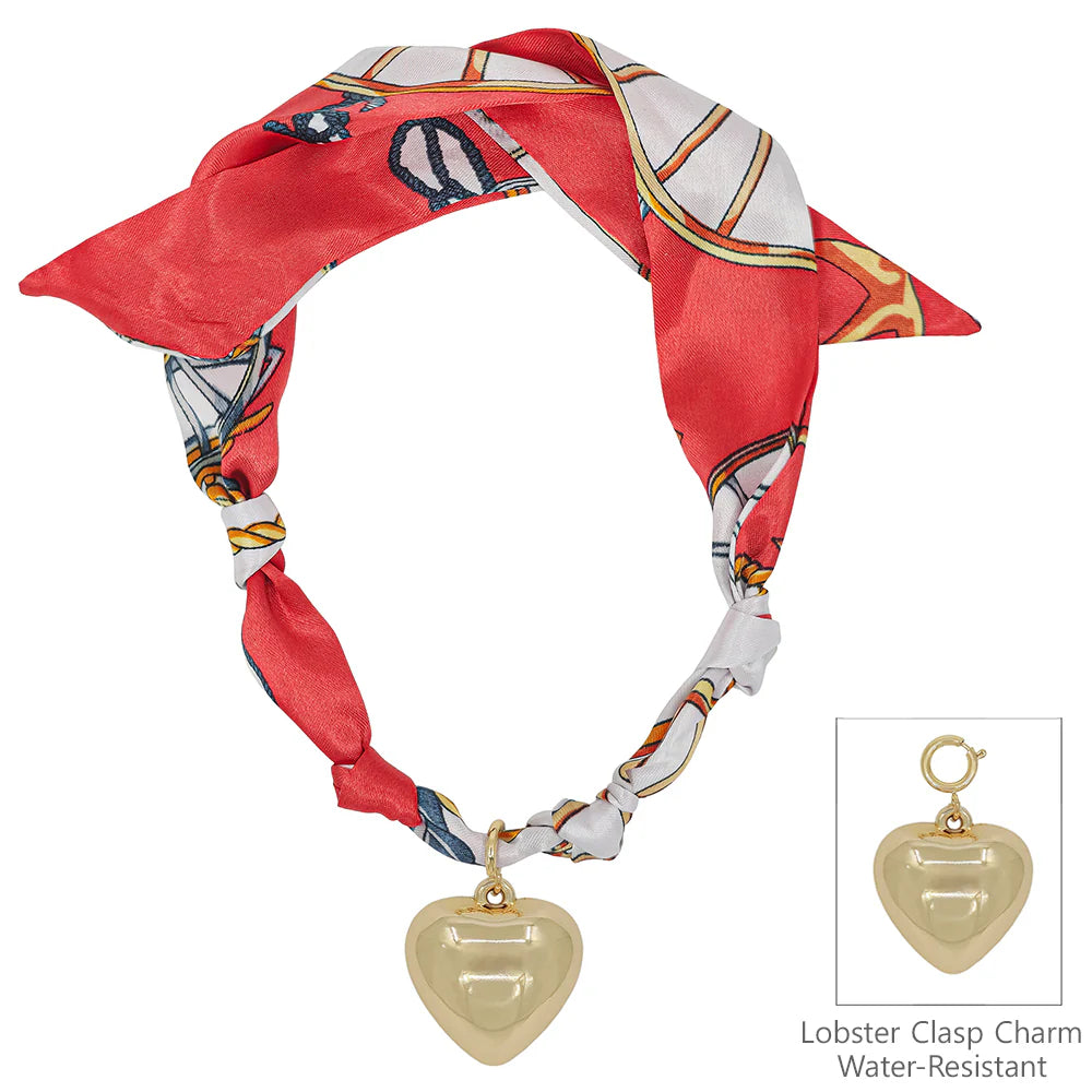 Kandyce Scarf Puffy Heart