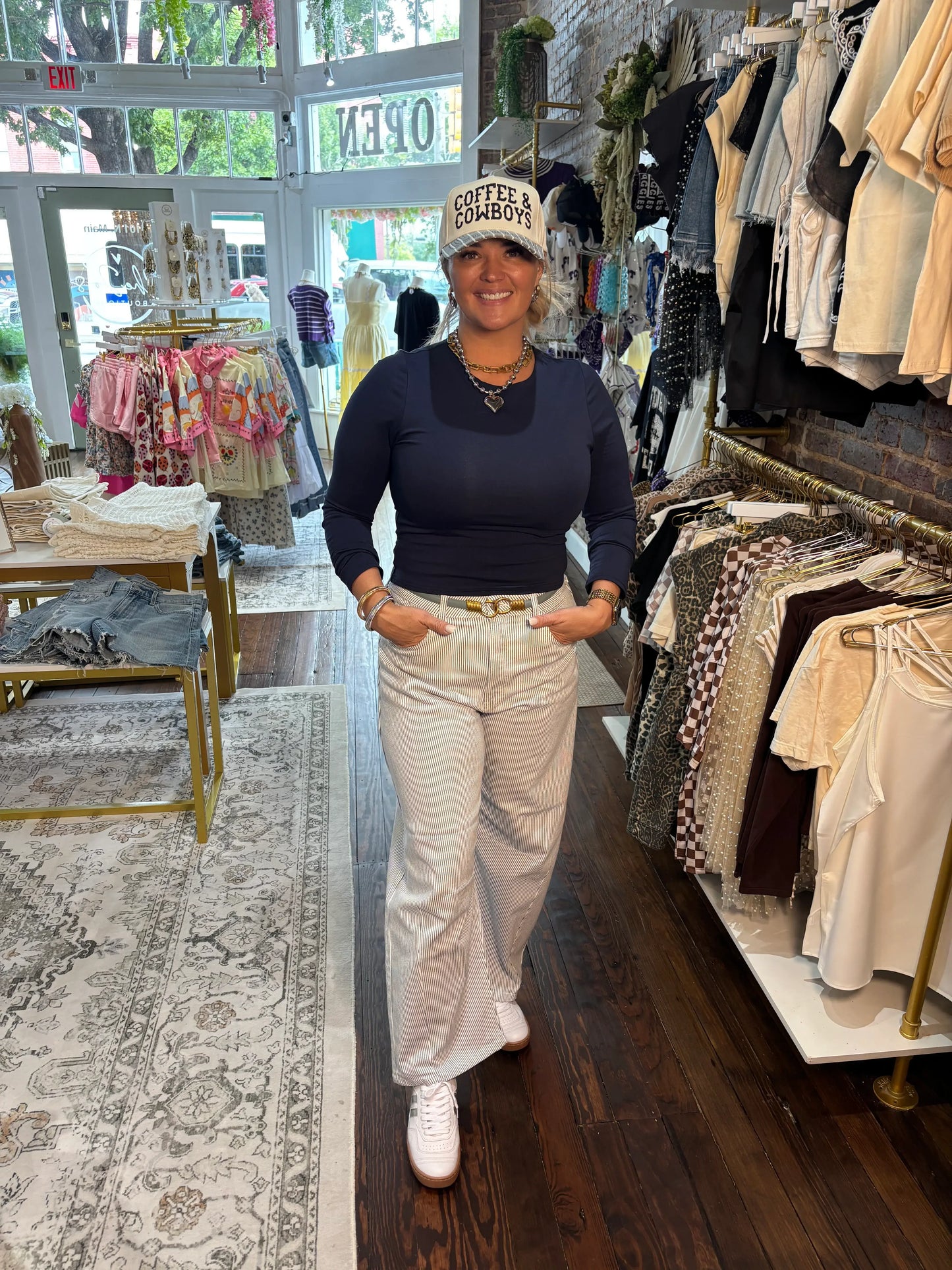 Rhyne Solid Long Sleeve Top
