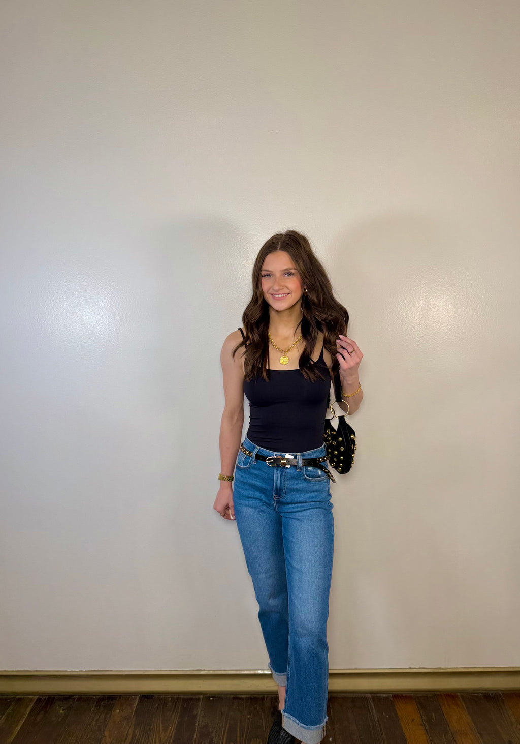 High Rise Boyfriend Fit Ankle Jeans | Risen Jeans | PLUS SIZE AVAILABLE