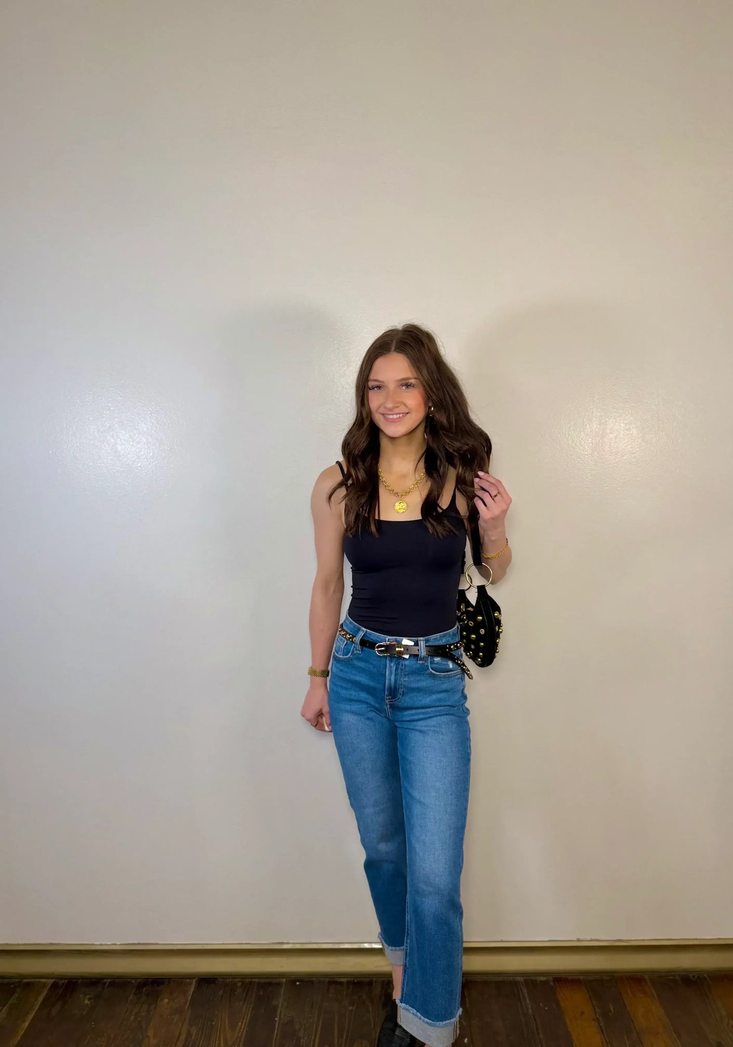 High Rise Boyfriend Fit Ankle Jeans | Risen Jeans | PLUS SIZE AVAILABLE