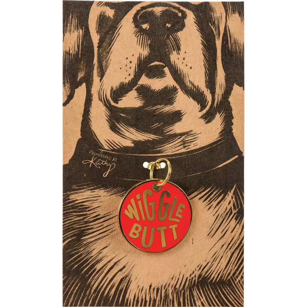 Dog Collar Enamel Pendant Charm