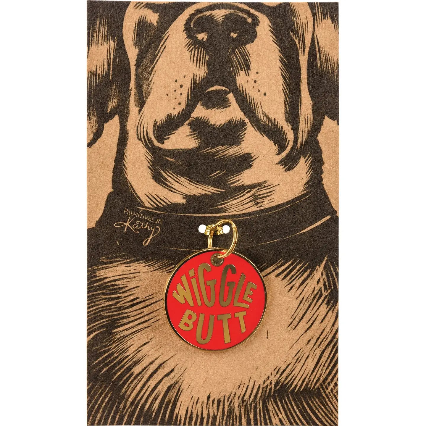Dog Collar Enamel Pendant Charm