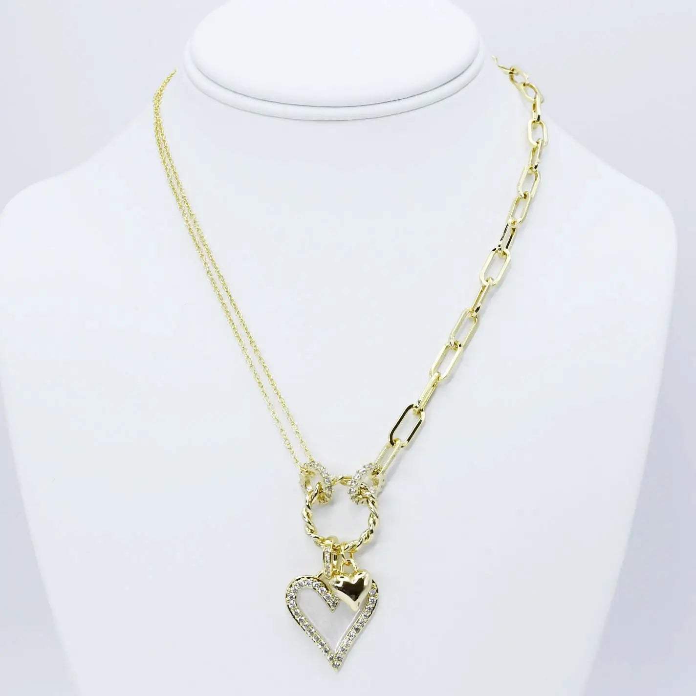 Whole Lot of Love Charm Necklace