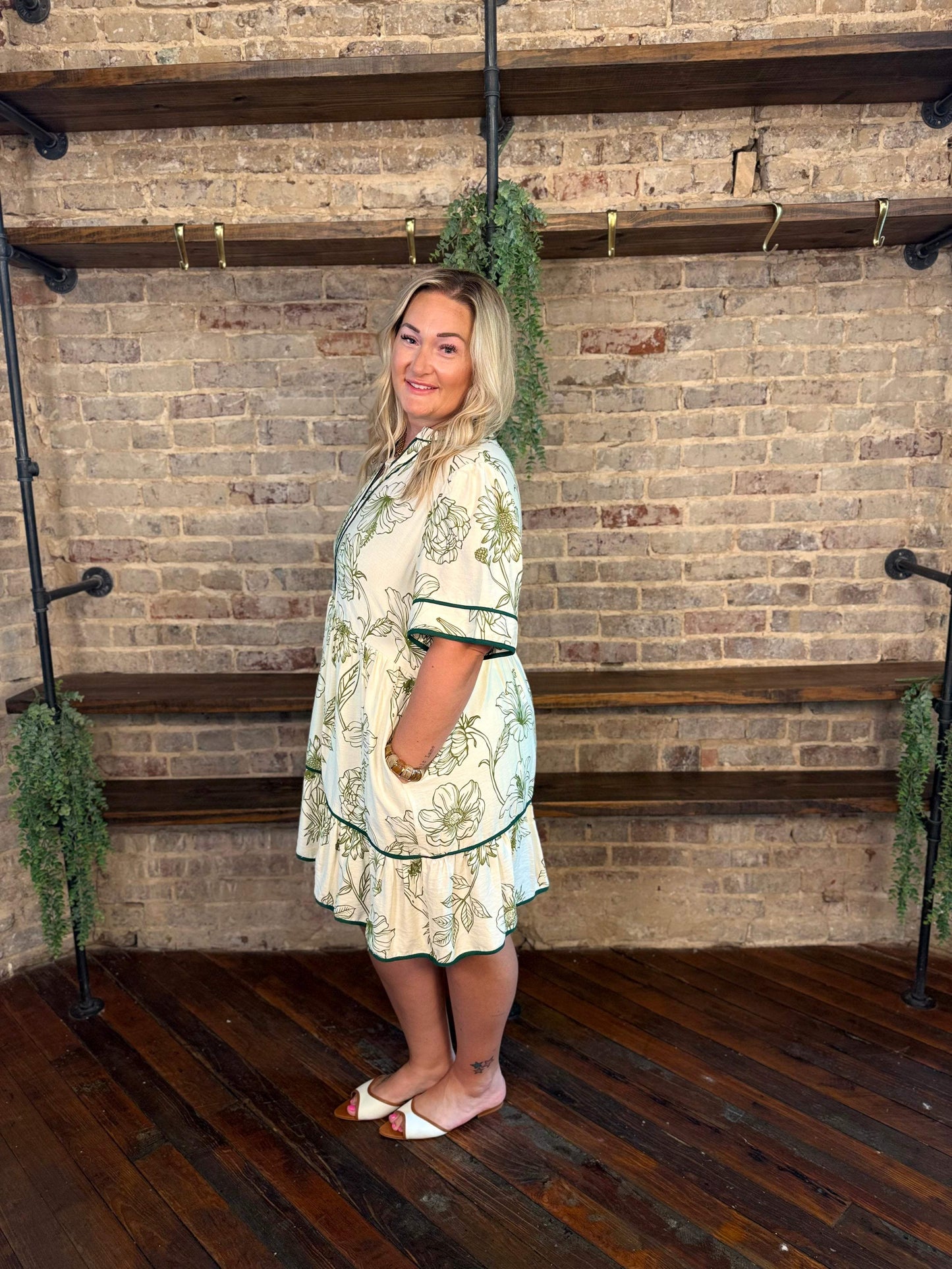 PLUS SIZE | Nana Floral Midi