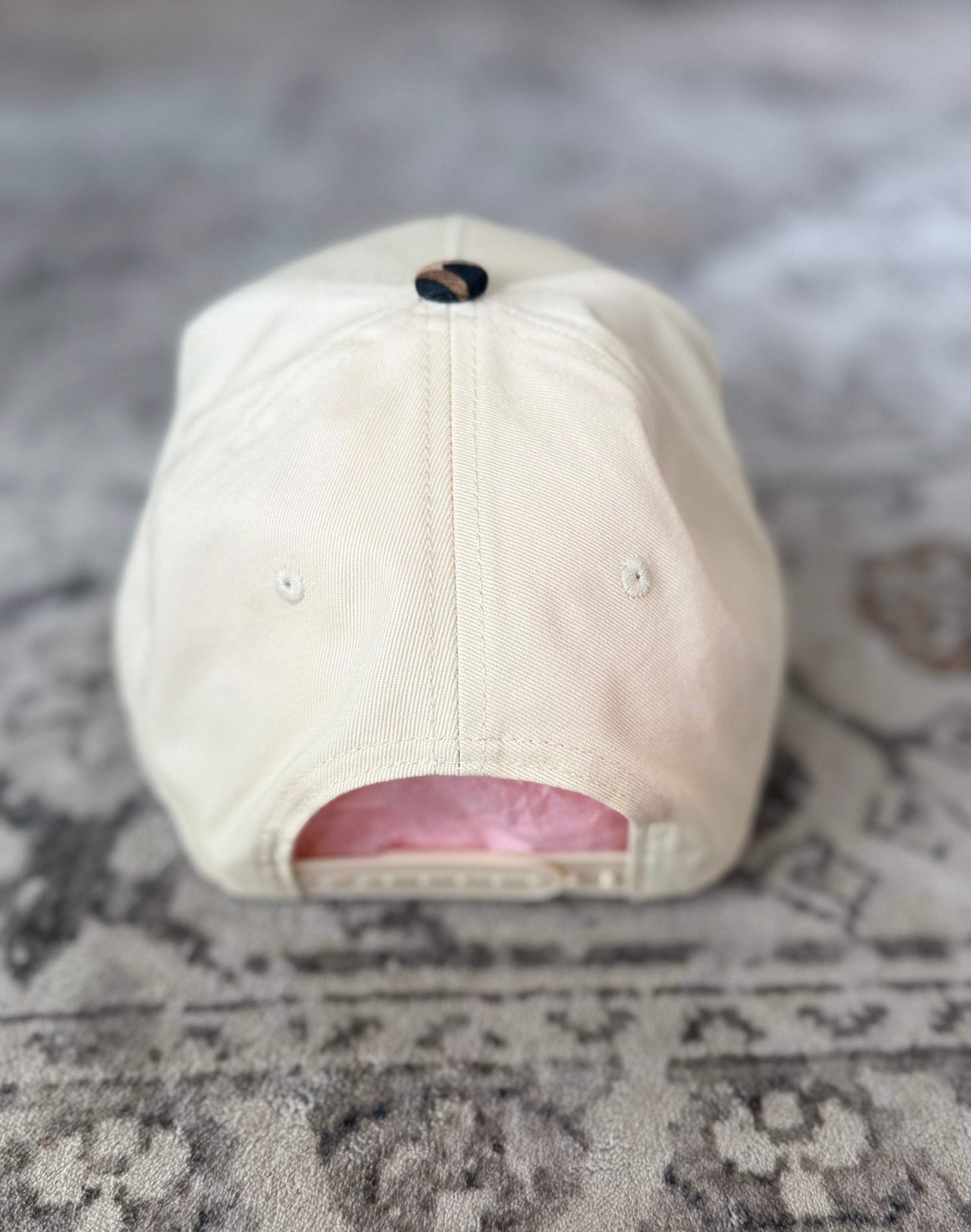 Wild Happy Camper Leopard Hat