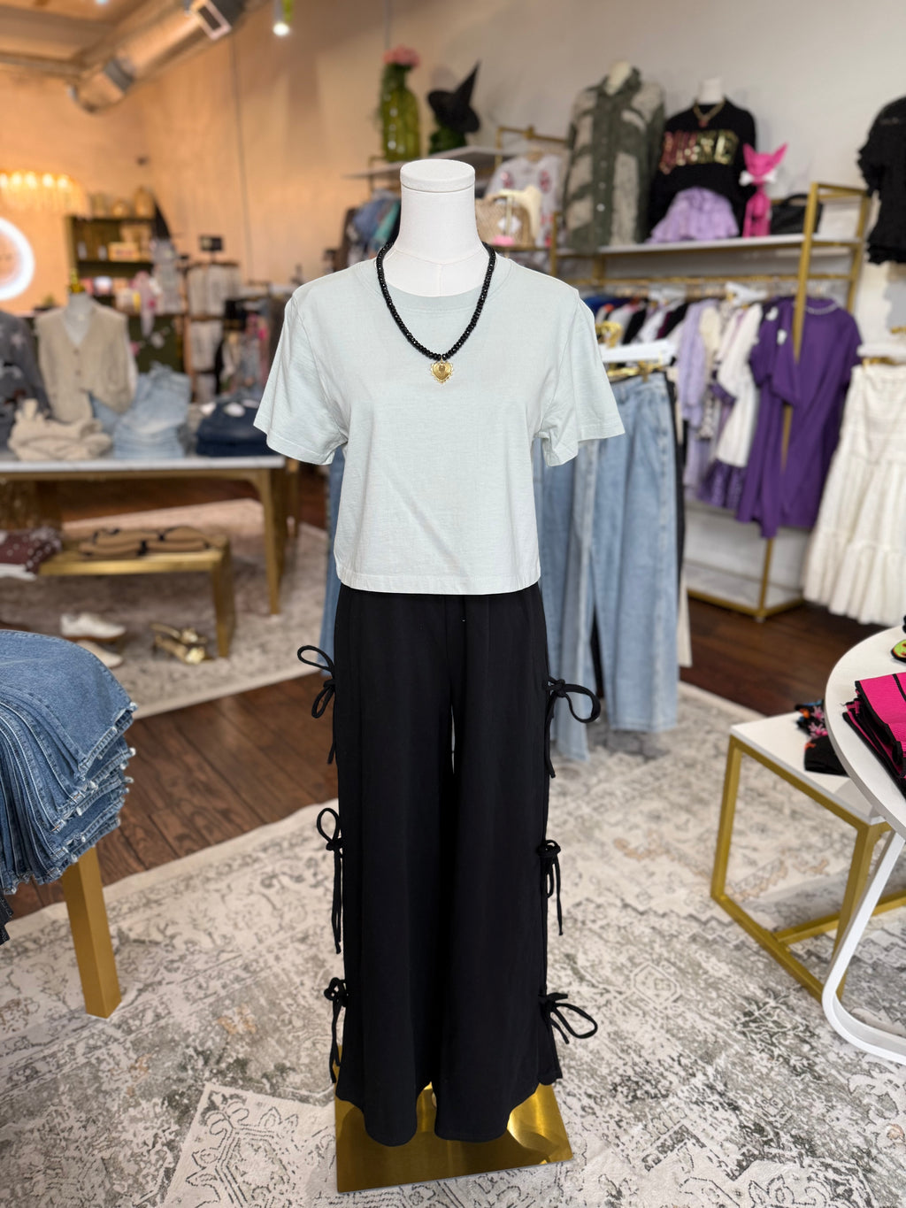 City Walk Bow Sweatpants