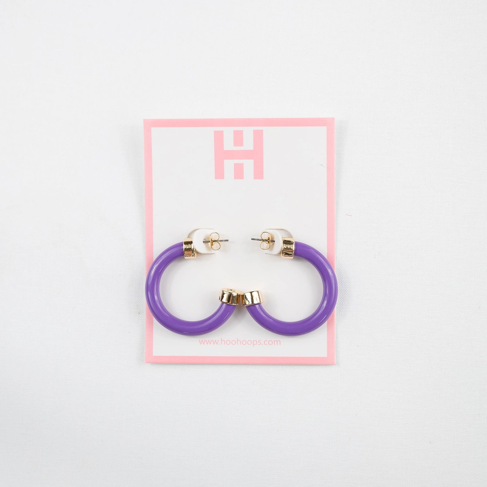 Hypoallergenic Small Acrylic Hoops