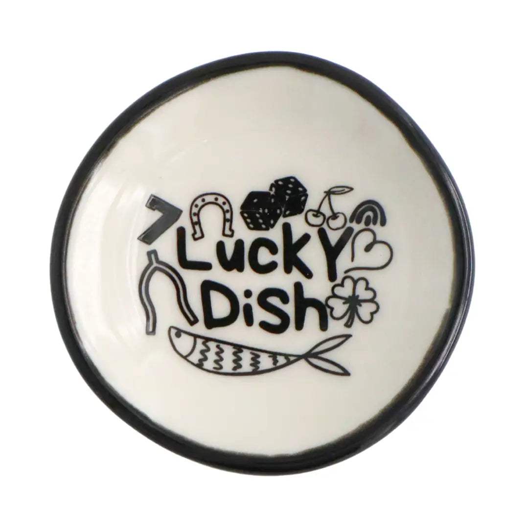 Lucky Symbols Ring Dish