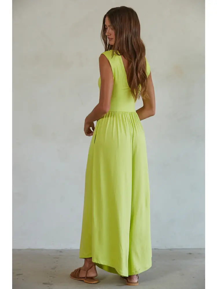 Maribel Open Back Jumpsuit Large Maribel Open Back Jumpsuit Large