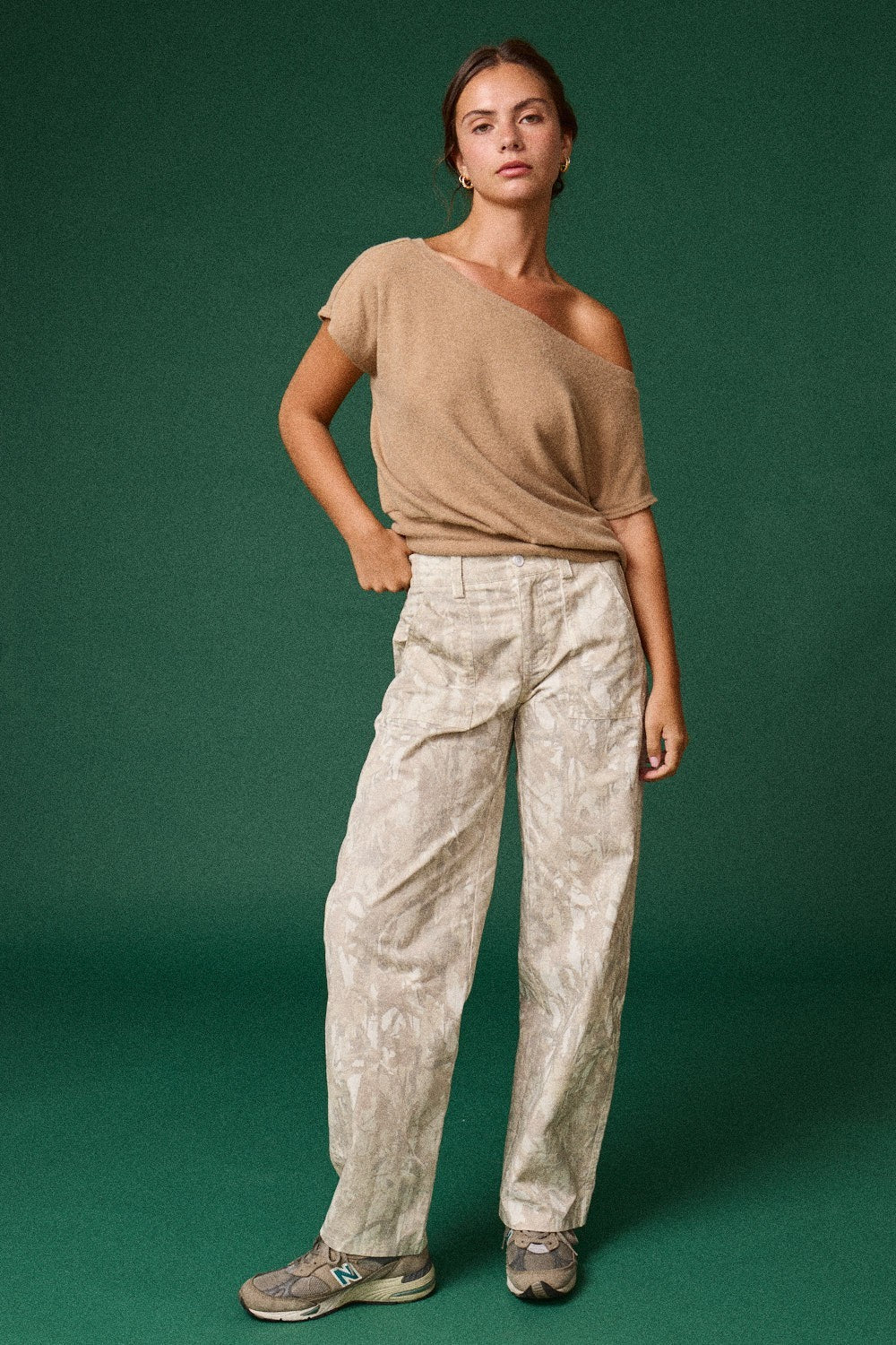 Long Light Camouflage Pants