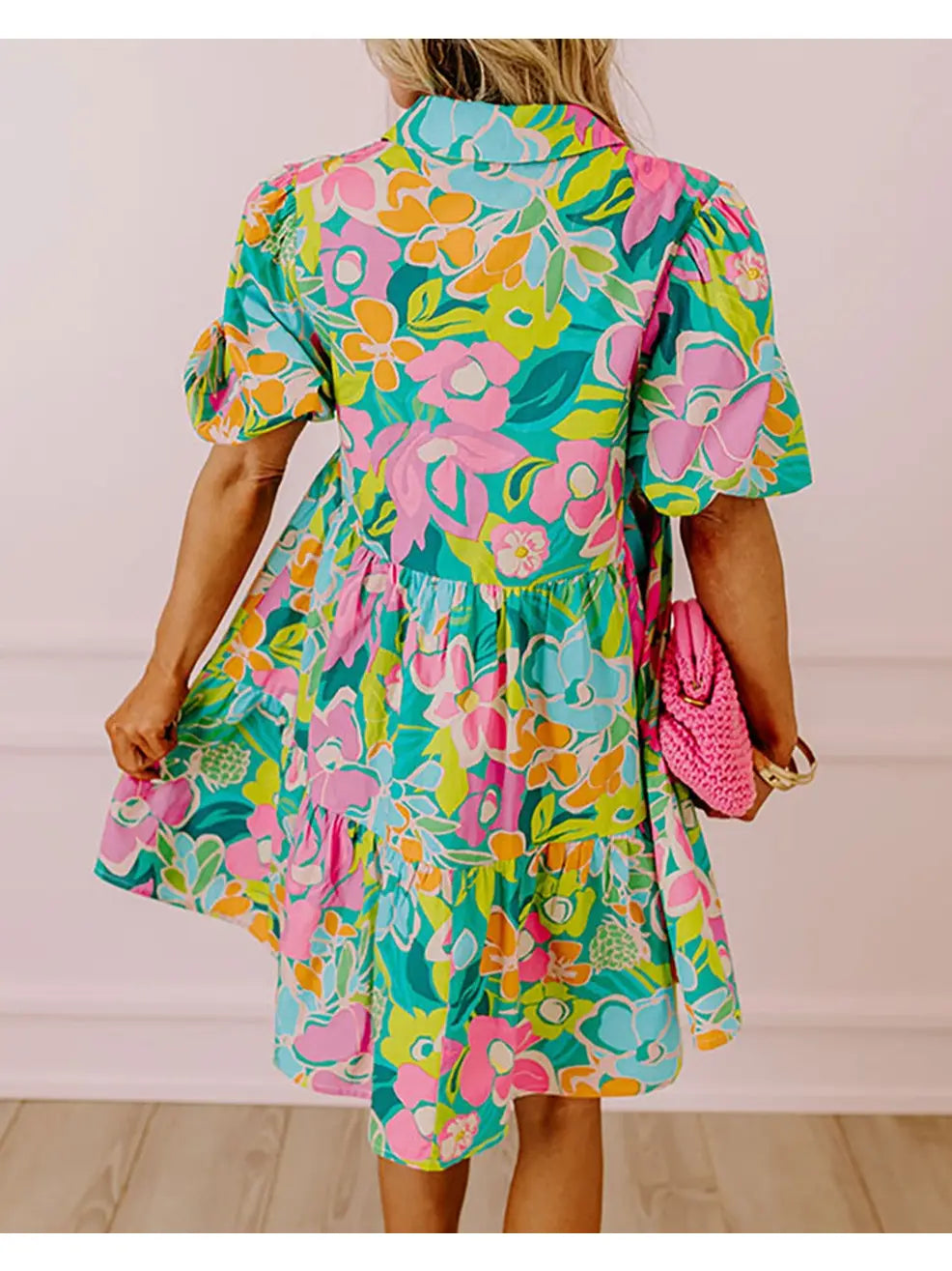 Vivienne Babydoll Mini Dress