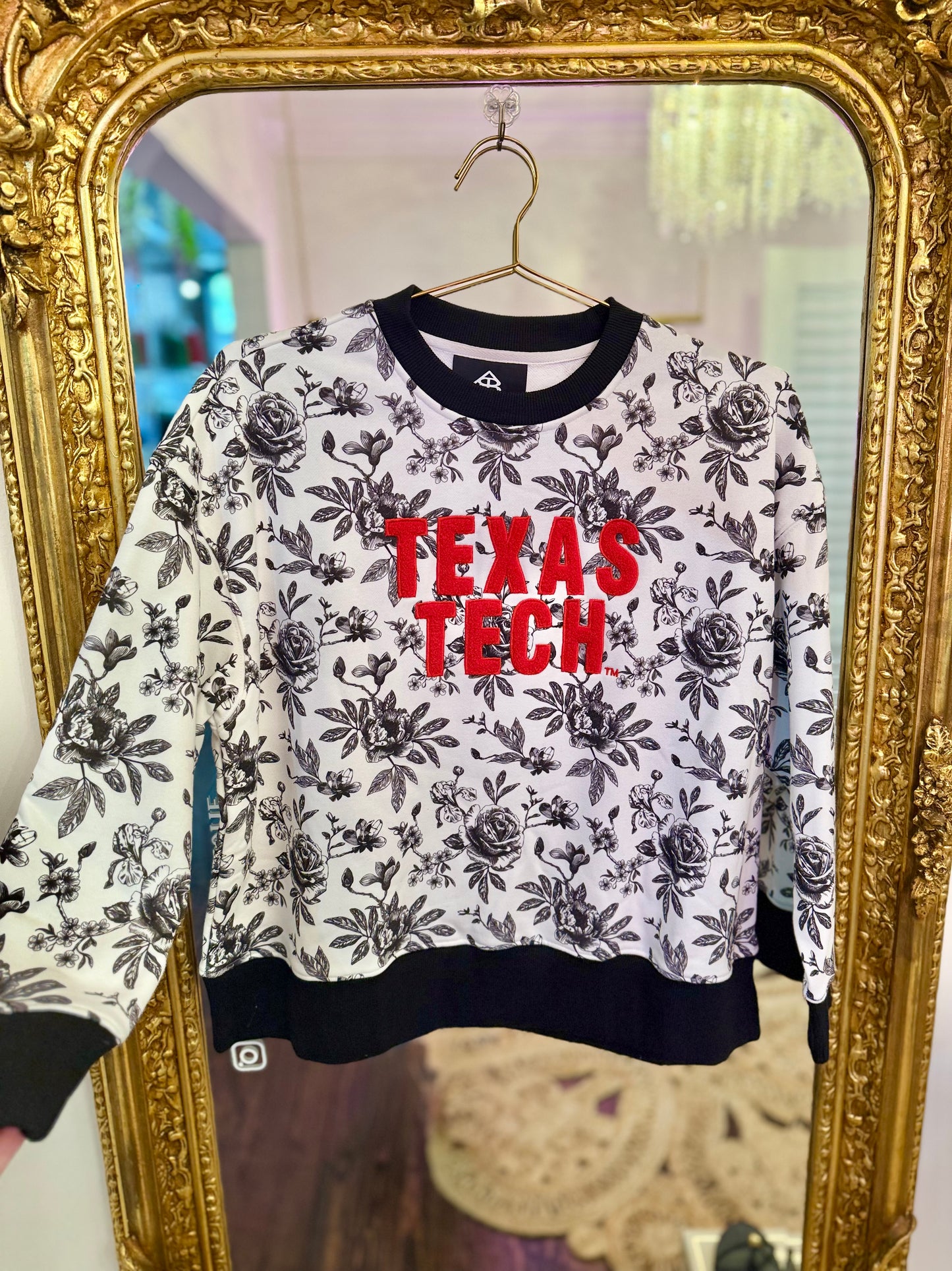 Floral Toile Sweatshirt | Brianna Cannon