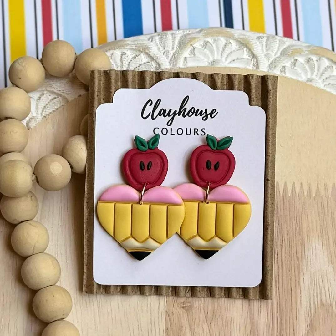 School Earrings