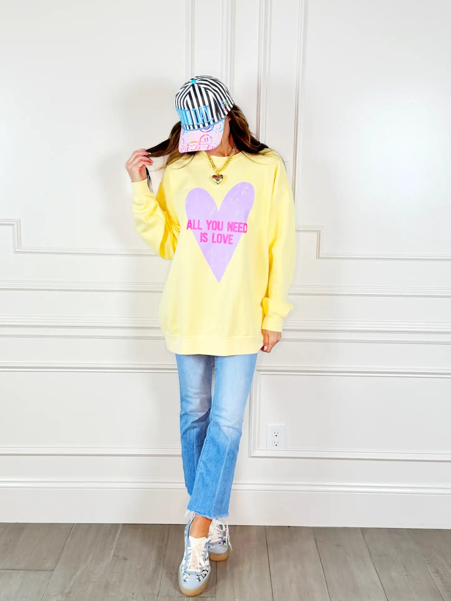All You Need Is Love Sweatshirt | PLUS SIZE AVAILABLE