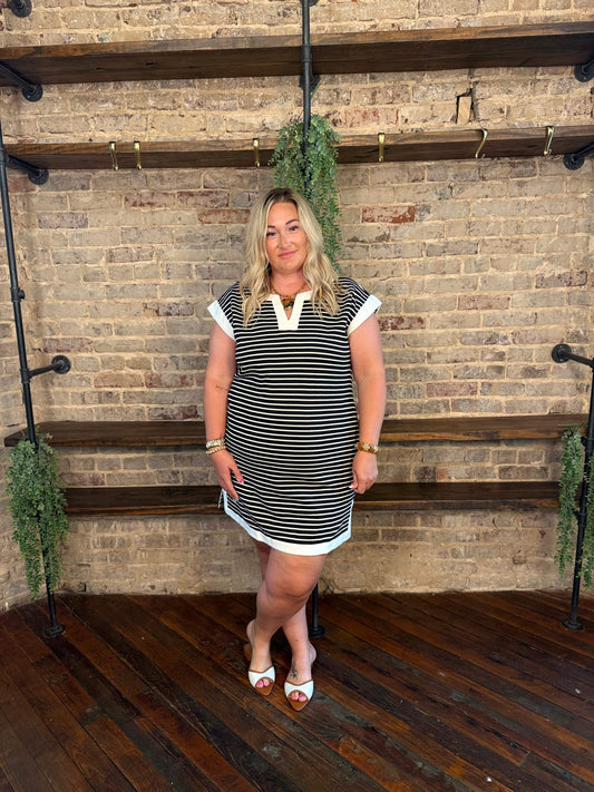 PLUS SIZE | Mia Drop Shoulder Dress