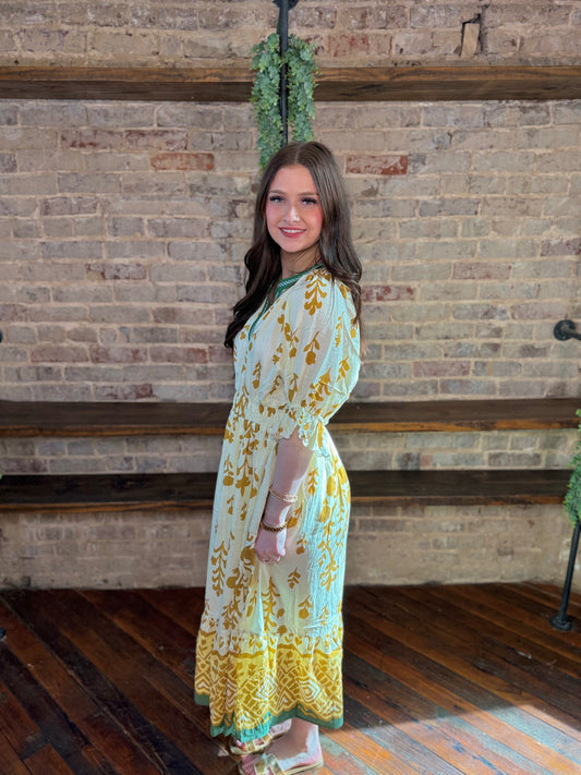 Bloomfield Smocked Midi Dress