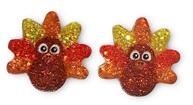 Turkey Glitter Stud Earrings