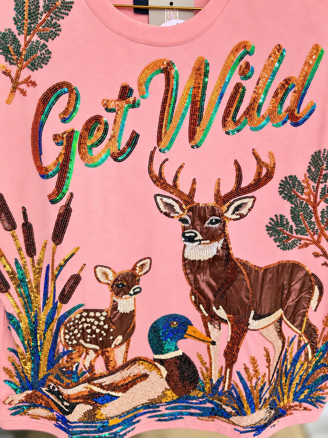 Get Wild Sparkle Graphic Tee | Brianna Cannon