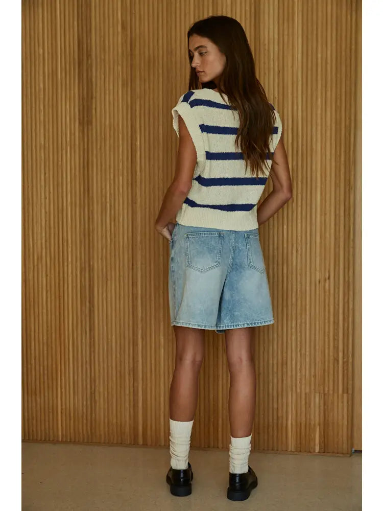 Willow V-Neck Knit Vest