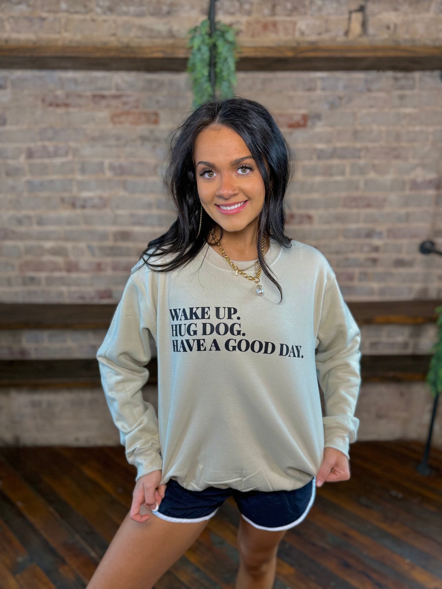 Wake Up & Hug A Dog | PLUS SIZE AVAILABLE