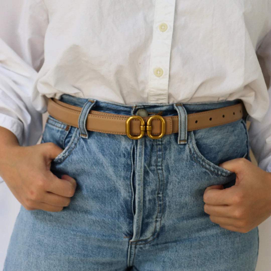 Double Oval Linked Belt