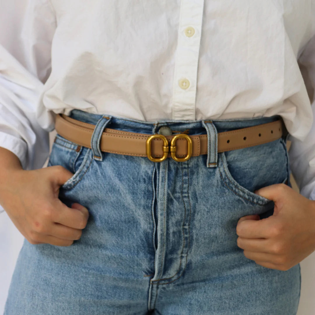 Double Oval Linked Belt