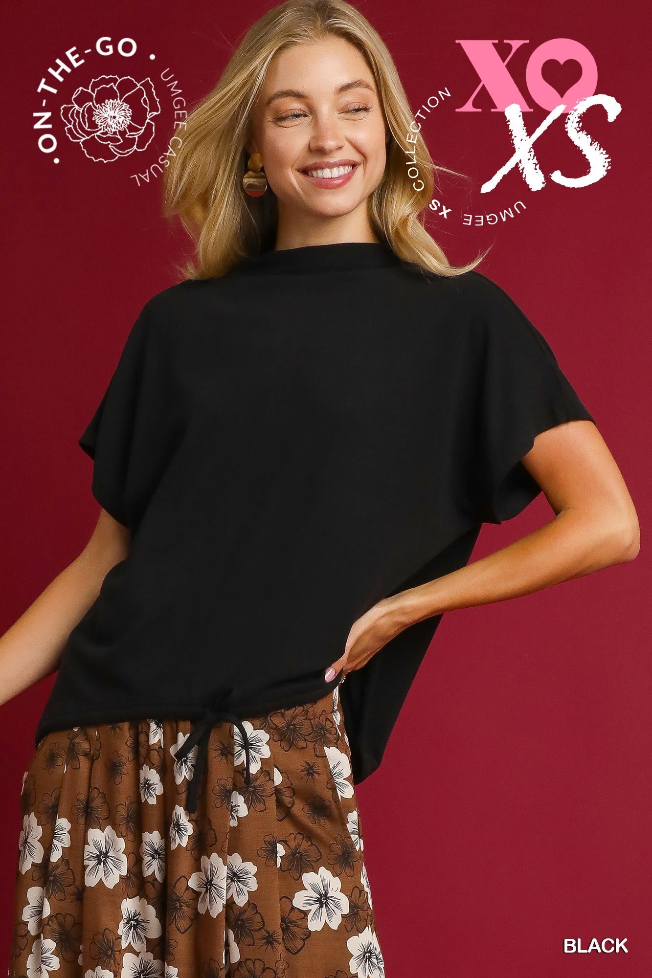 Avianna Drawstring Waist Blouse