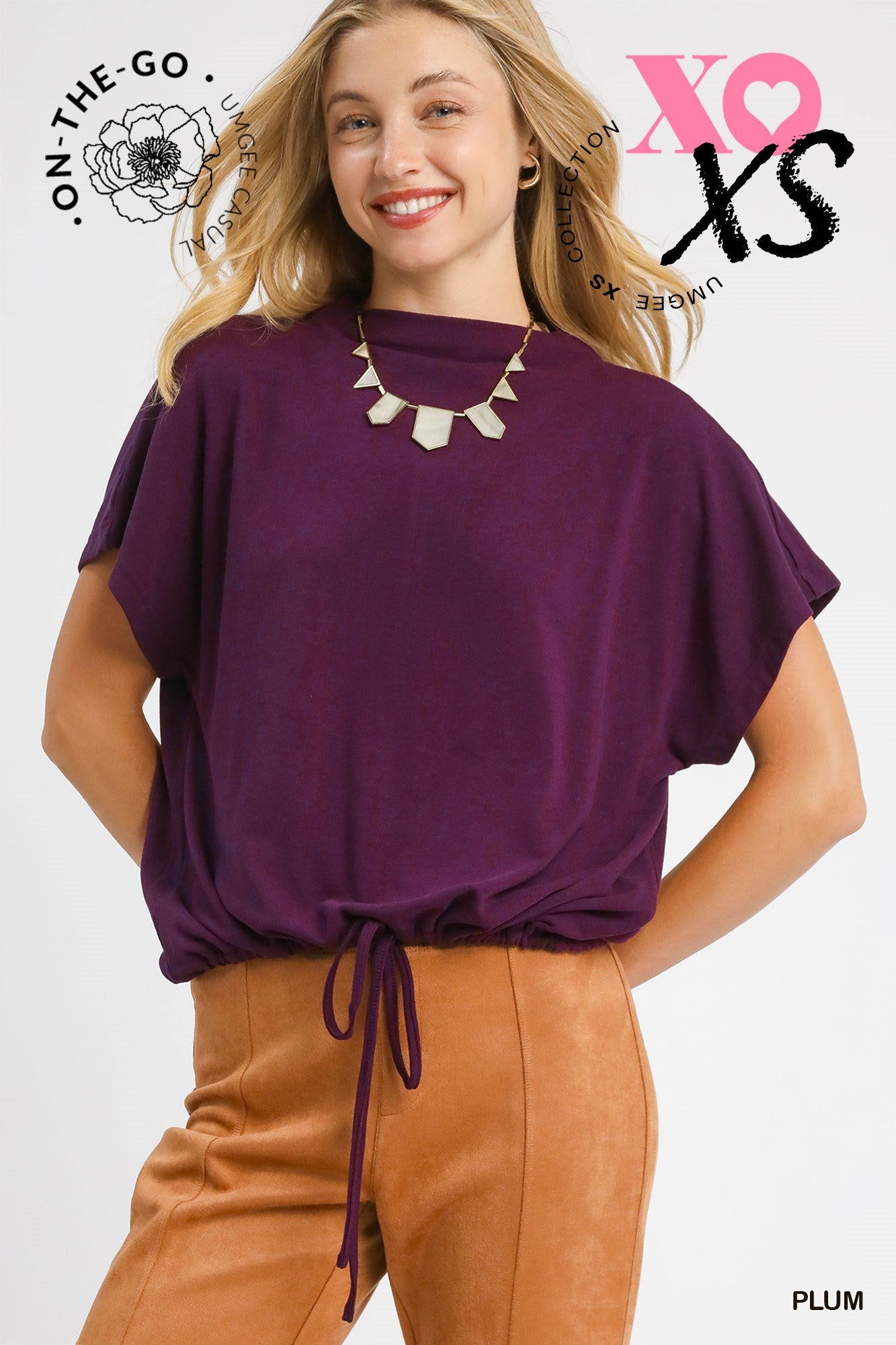 Avianna Drawstring Waist Blouse