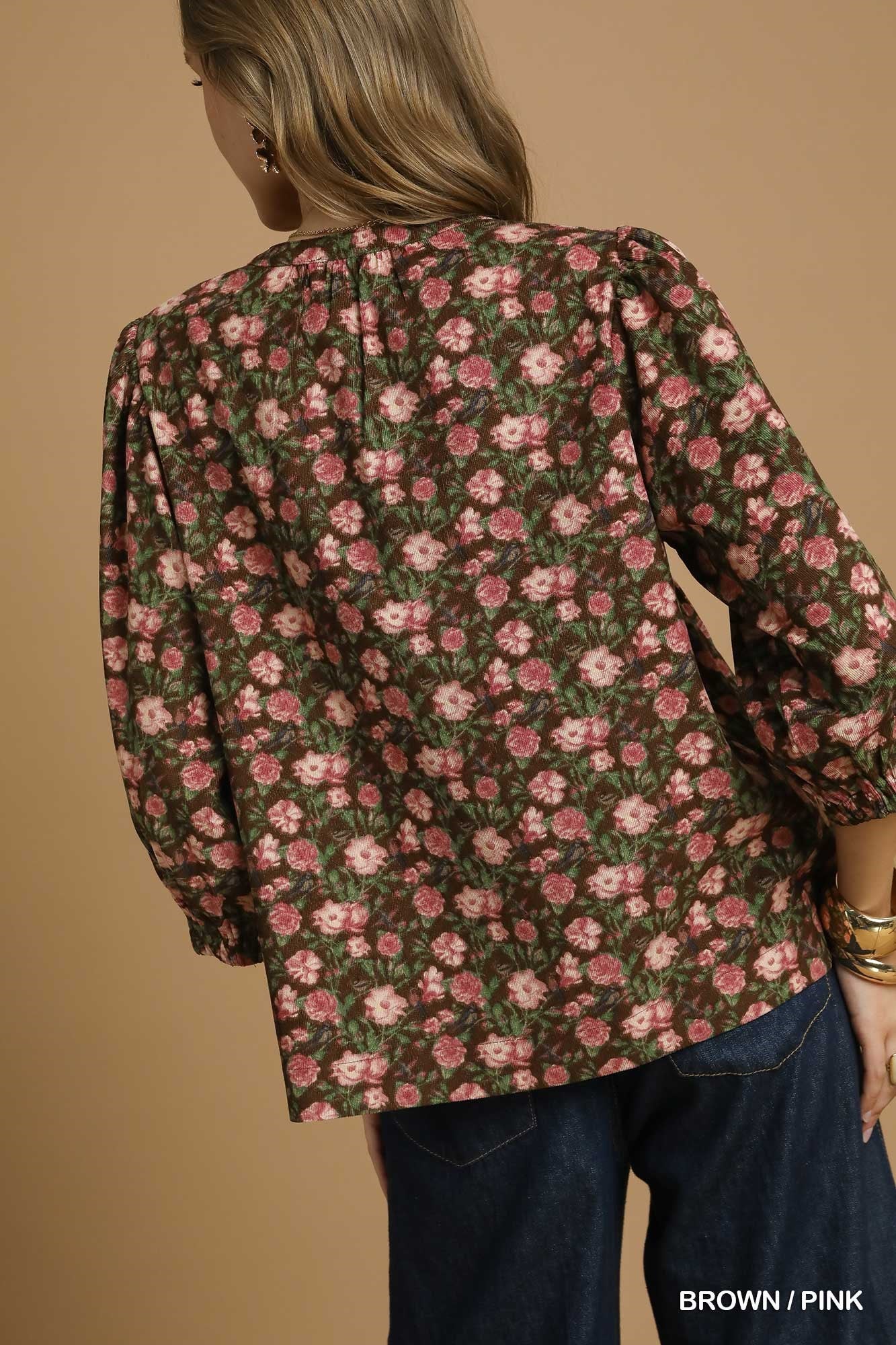 Vintage Floral Blouse | PLUS SIZE AVAILABLE