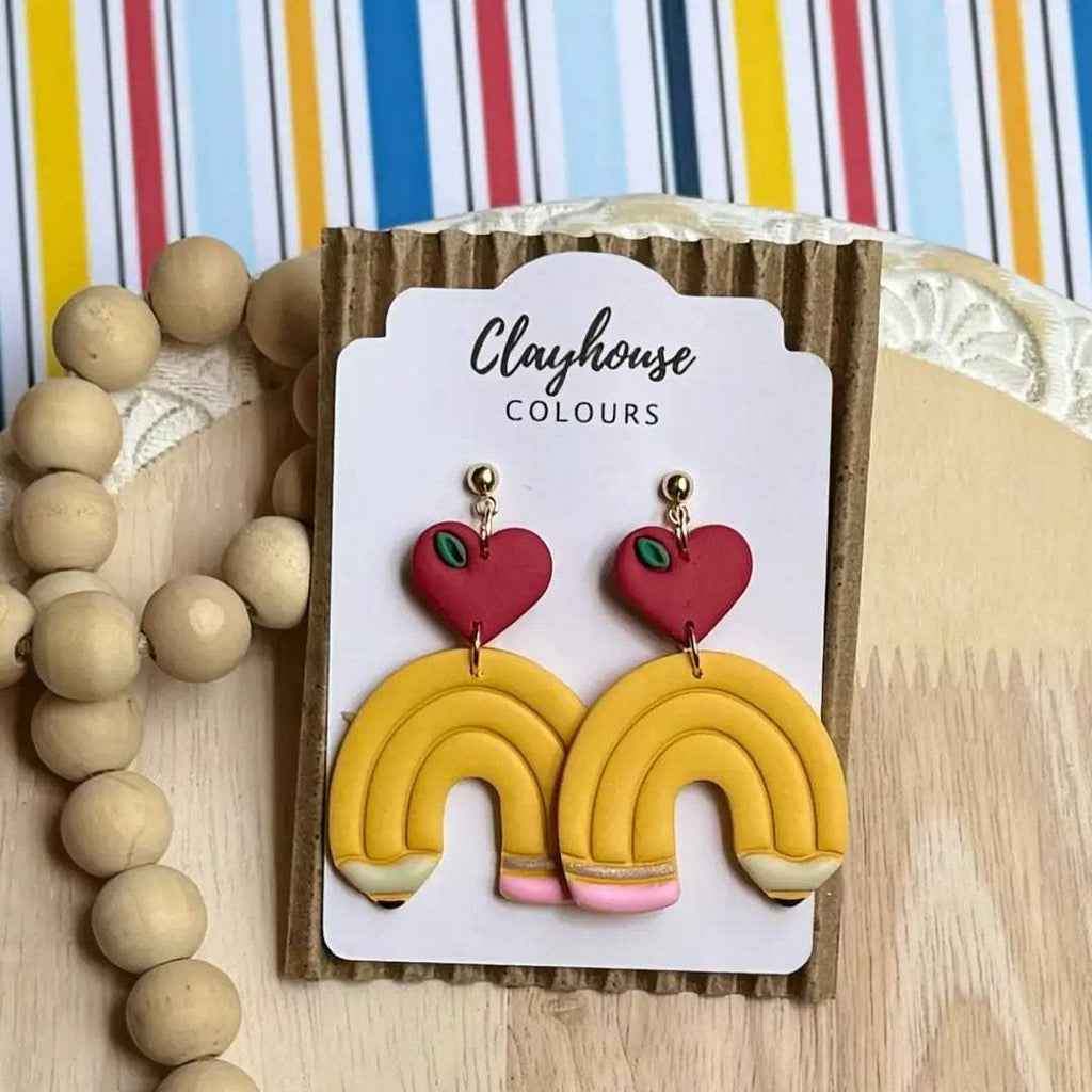 School Earrings