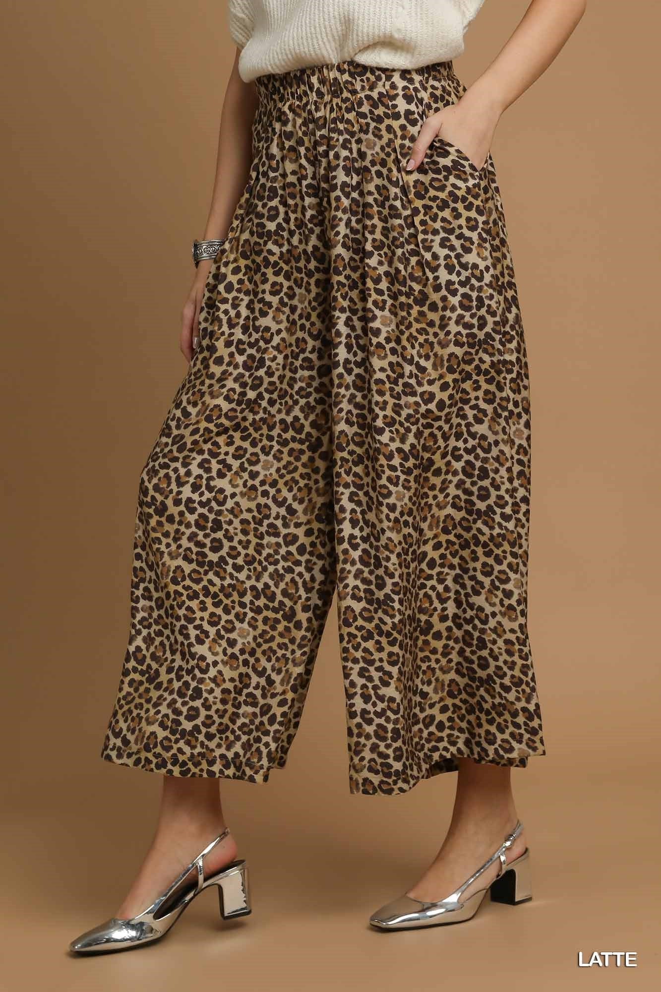 Mila Leopard Skirt Pants