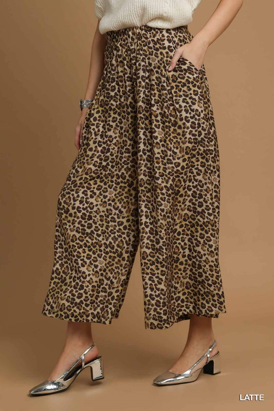 Mila Leopard Skirt Pants